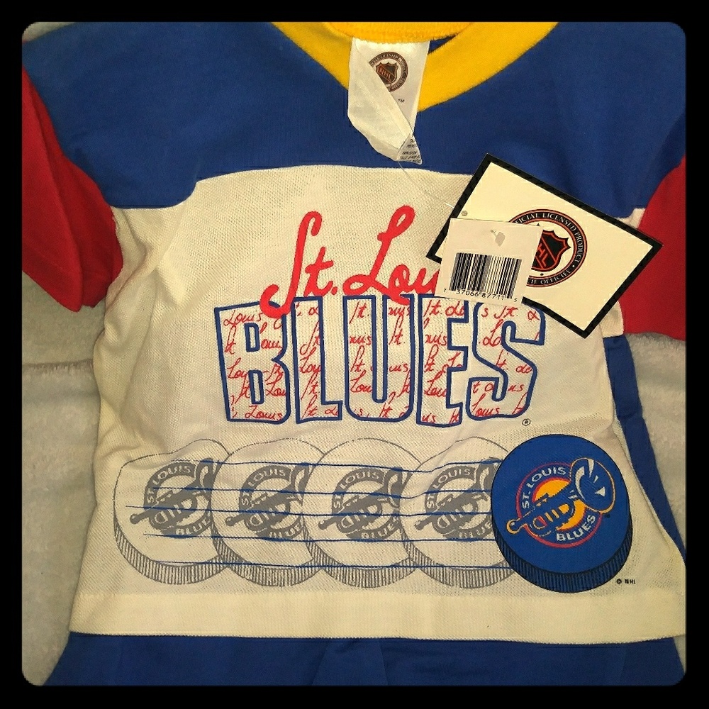 One of a kind!!! Retro St. Louis Blues Clothes